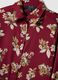 Long-sleeved multicolour regular fit satin shirt with floral design_5
