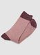 Ribbed pink stretch cotton socks_2