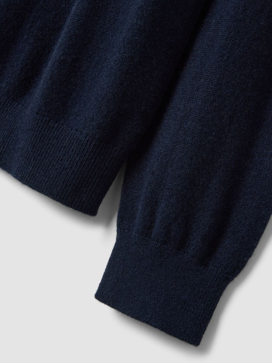 Blue pure cashmere regular-fit jumper_5