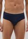 Blue cotton briefs regular fit_1