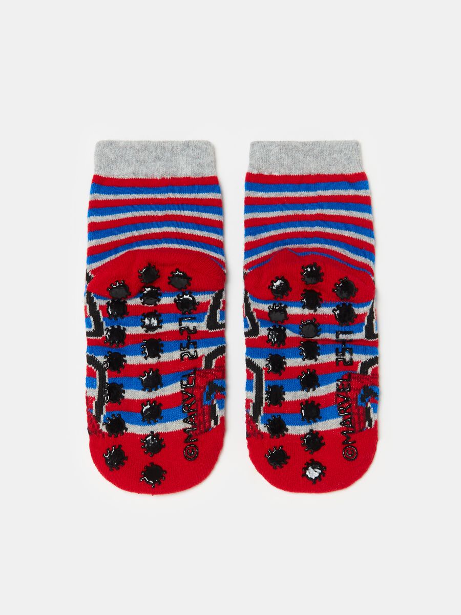 Slipper socks with Spider-Man design_1