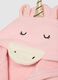 Baby Pink Unicorn Shaped Pure Cotton Bathrobe_2