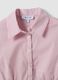 Rosa gestreiftes Slim-Fit-Hemd aus elastischer Baumwolle_6
