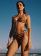 Mehrfarbig gestreifte Bikinihose aus Stretchmaterial_0