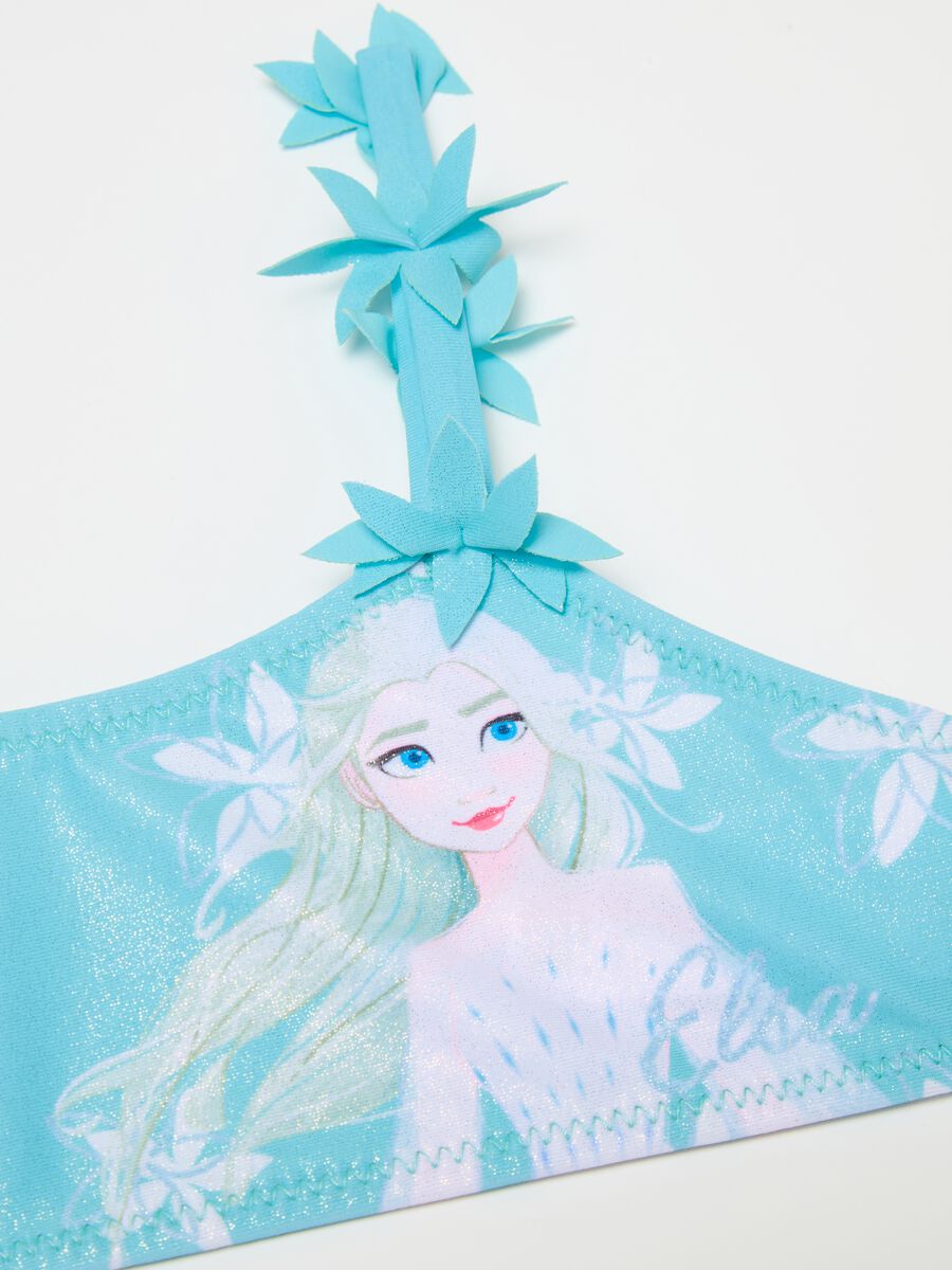 Bikini with Elsa print and flowers_2