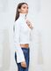 Fitted Full-Zip Shirt in White_5