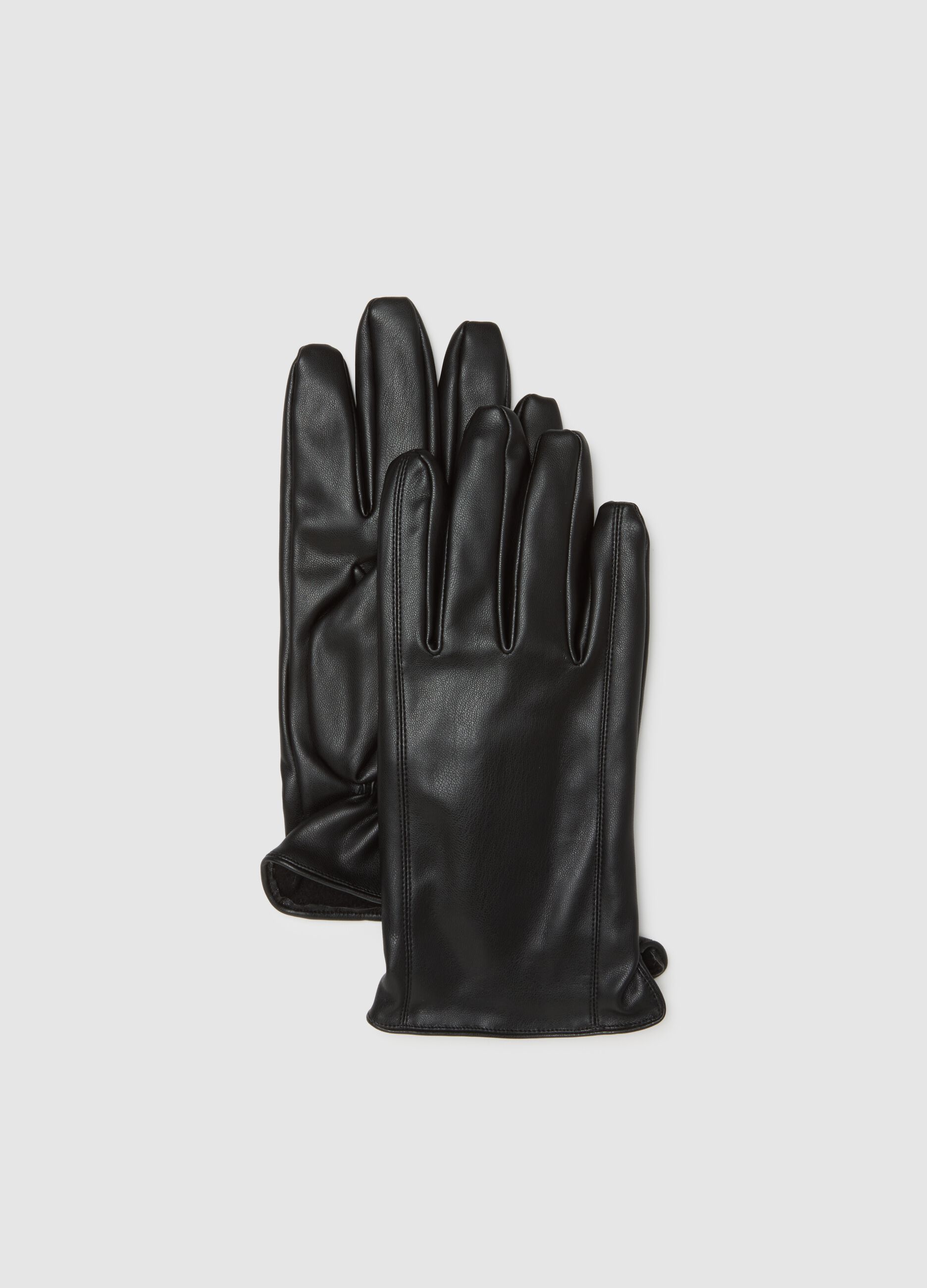 Black gloves