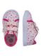 Multicoloured girls' sneakers with velcro closure and floral pattern_1
