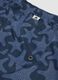 Blaue Badeshorts mit Seestern-Print_5