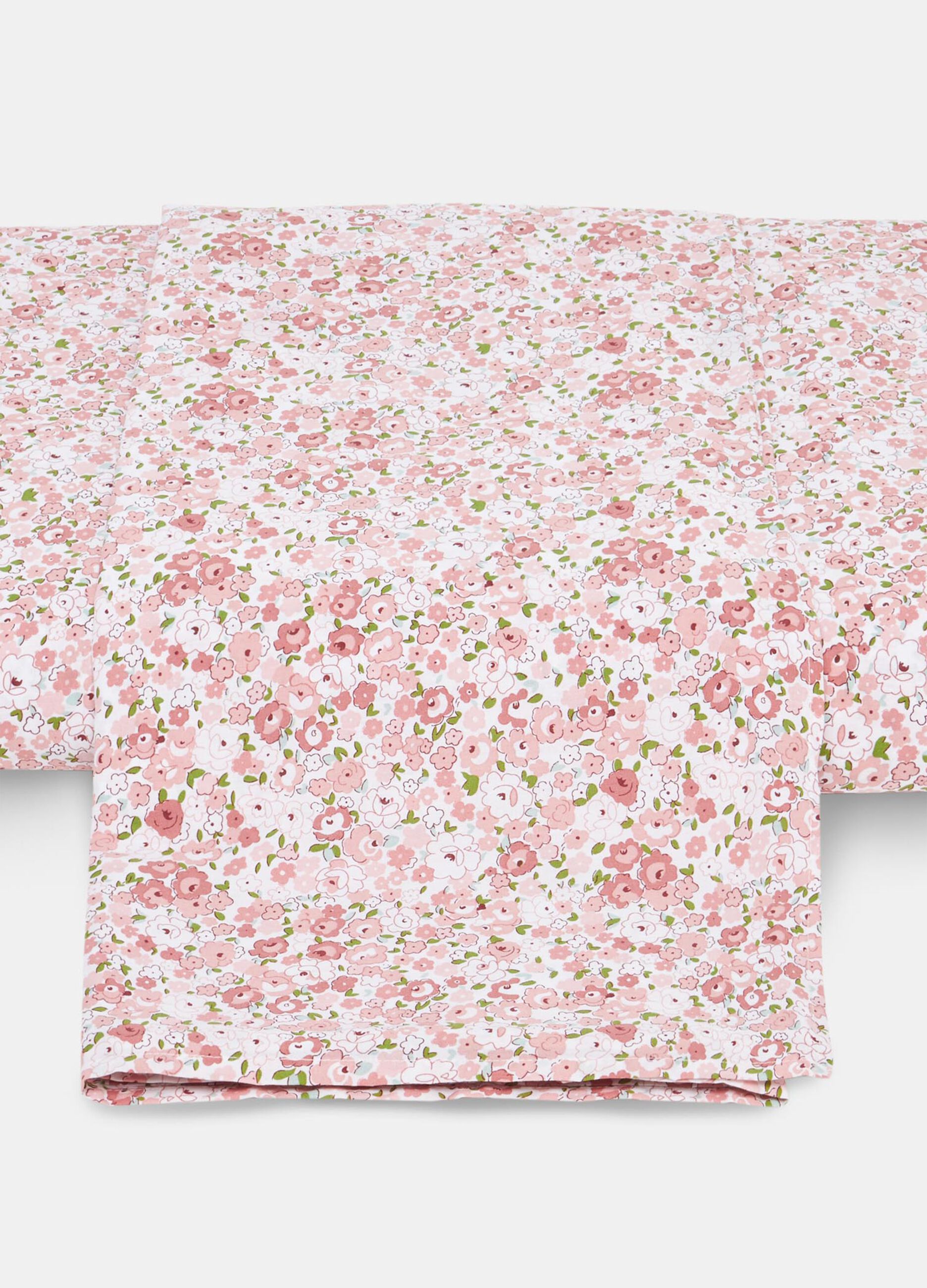 Floral double bed duvet cover in cotton
