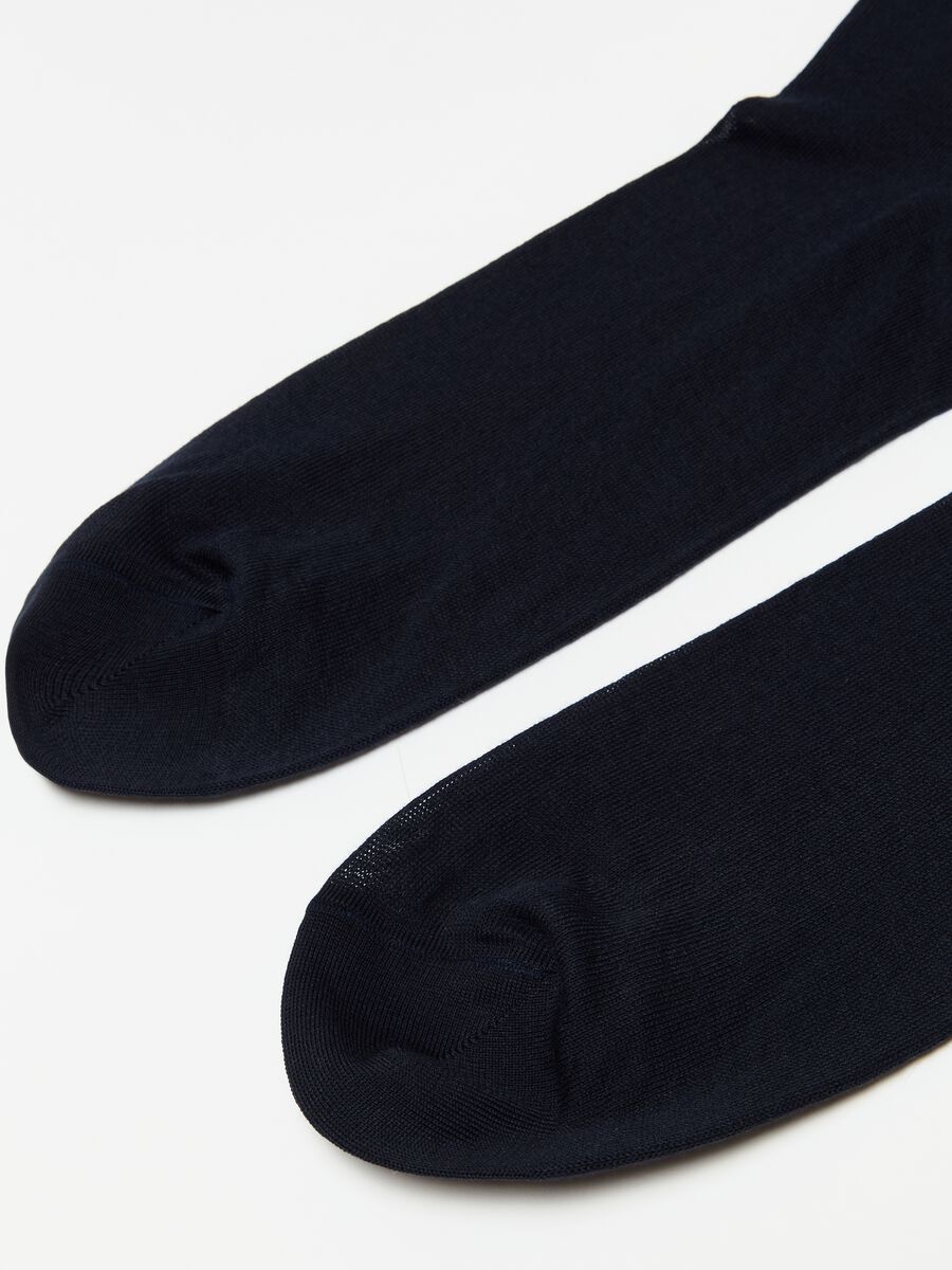 Pack dos calcetines cortos de algodón Supima_2