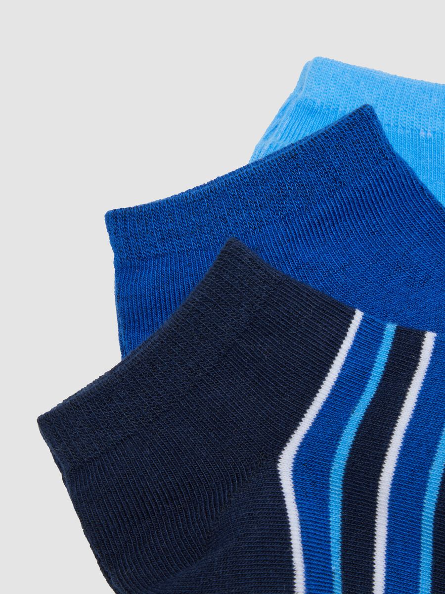 Multipack de calcetines infantiles multicolor de mezcla de algod&oacute;n el&aacute;stico_1