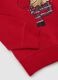 Red Christmas children's sweatshirt in pure cotton regular fit with print_3