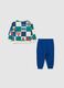 Children's outfit in pure cotton multicolor regular fit_1