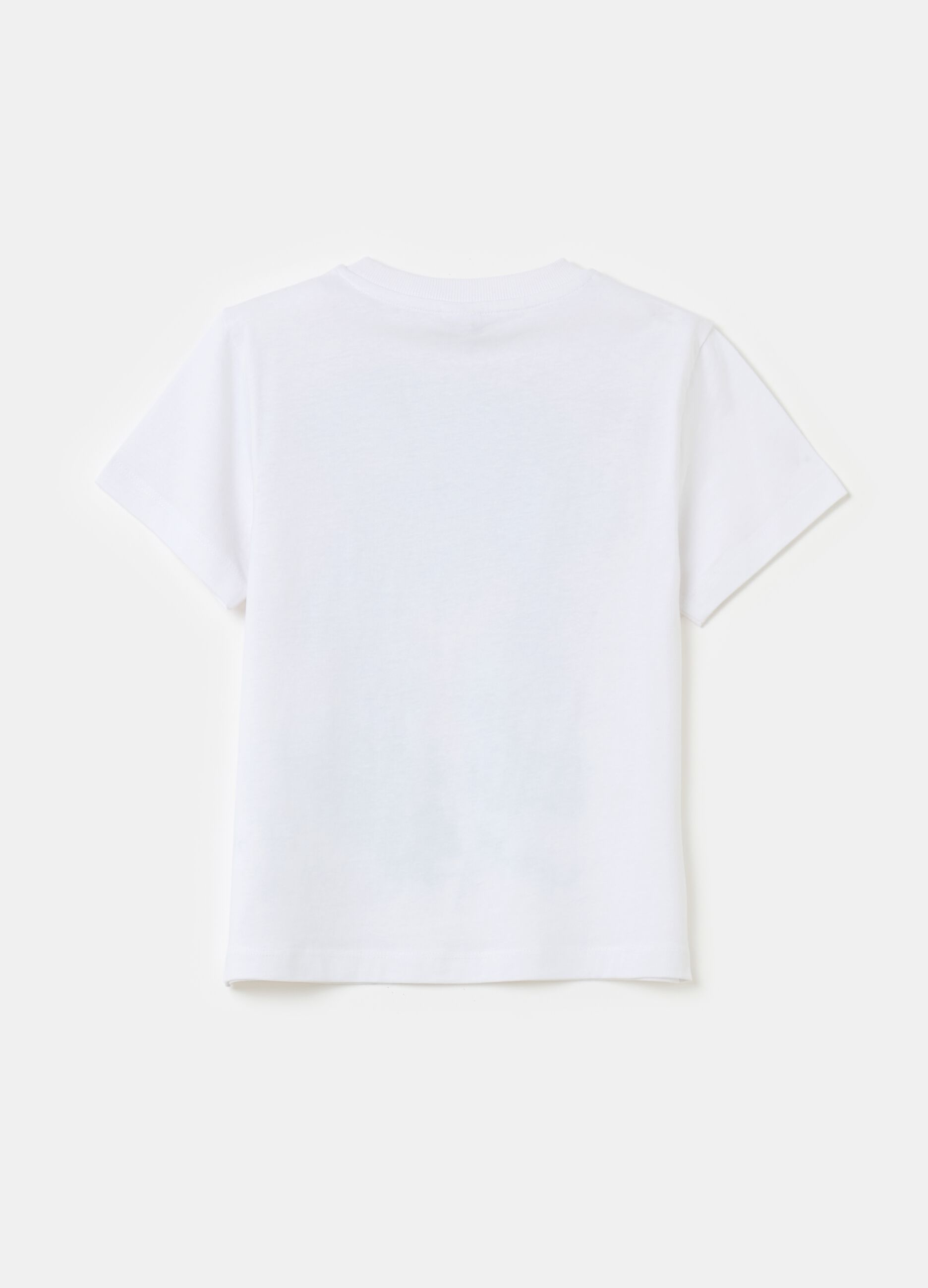 Cotton T-shirt with Joker print