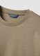 Beiges T-Shirt aus reiner Baumwolle_5