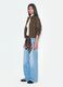 Light Blue Wide-Leg Jeans in Pure Cotton_3
