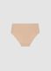 Regular fit beige stretch fabric slip_6