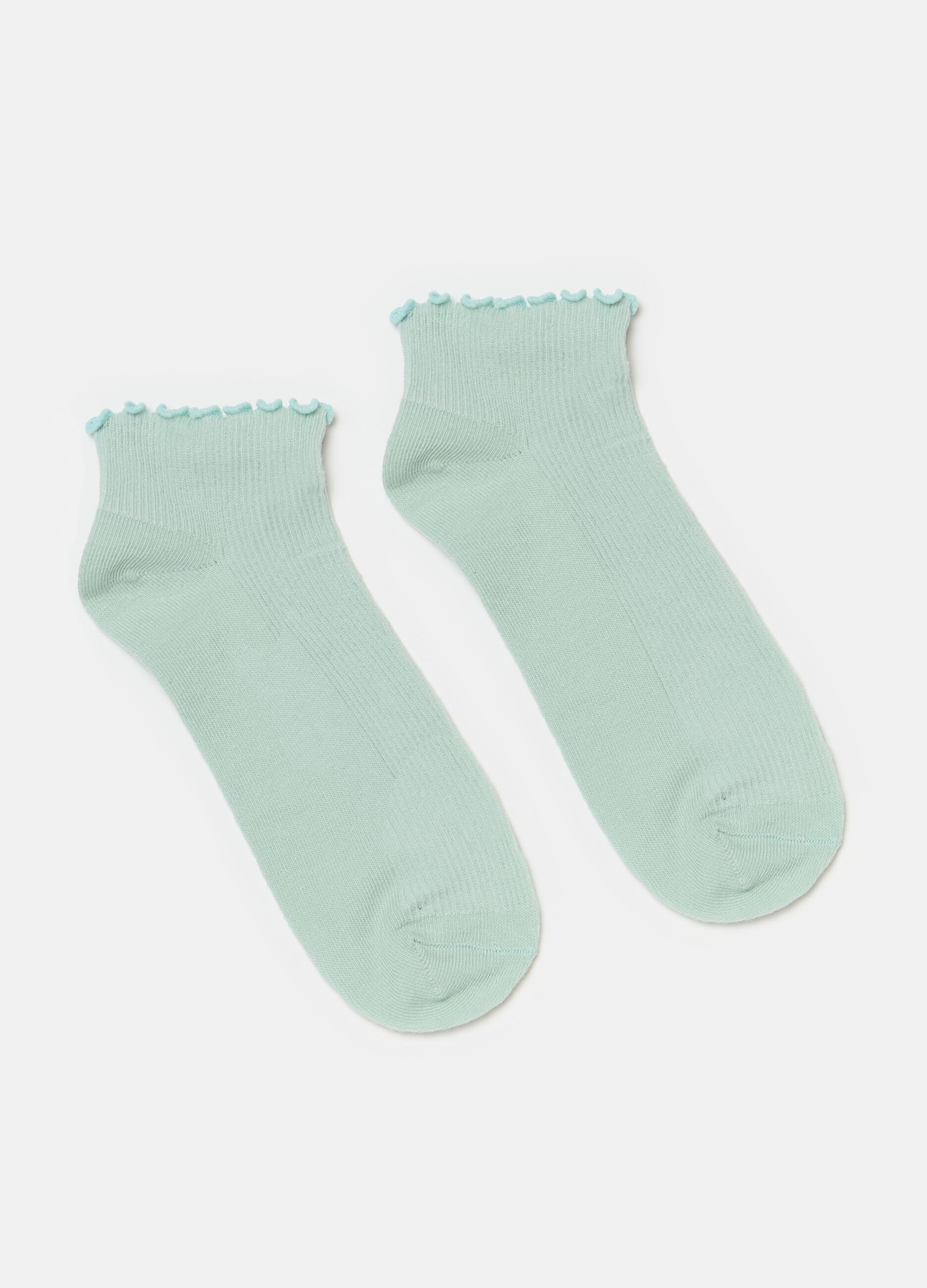 Pack tres calcetines cortos de algodón orgánico