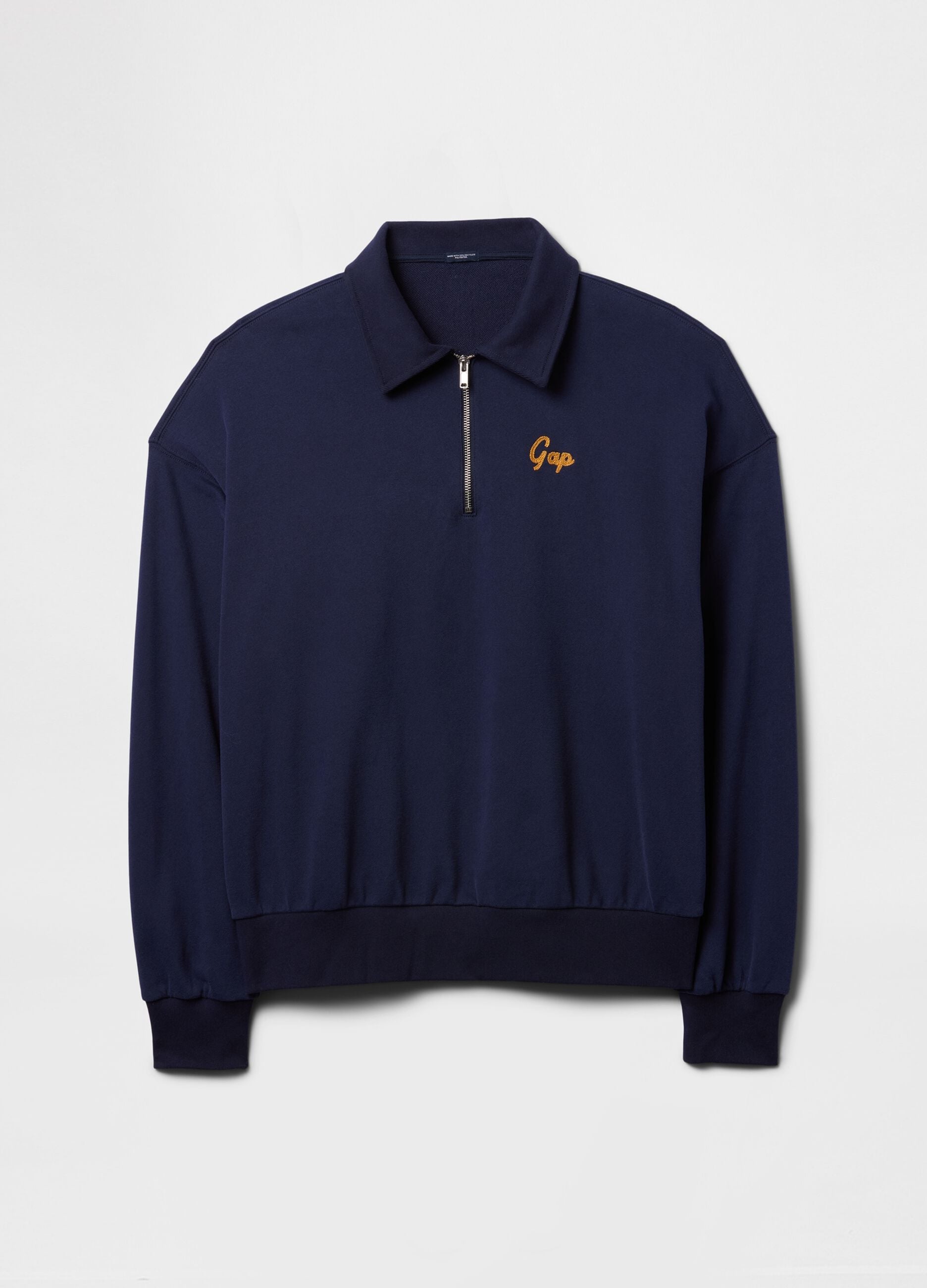 Gap Blue Half-Zip Sweatshirt