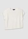 Wei&szlig;es Kurzarm-T-Shirt aus Baumwoll-Leinen-Mix, Regular Fit_4