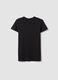 Kids' pure black cotton Minecraft T-shirt_4