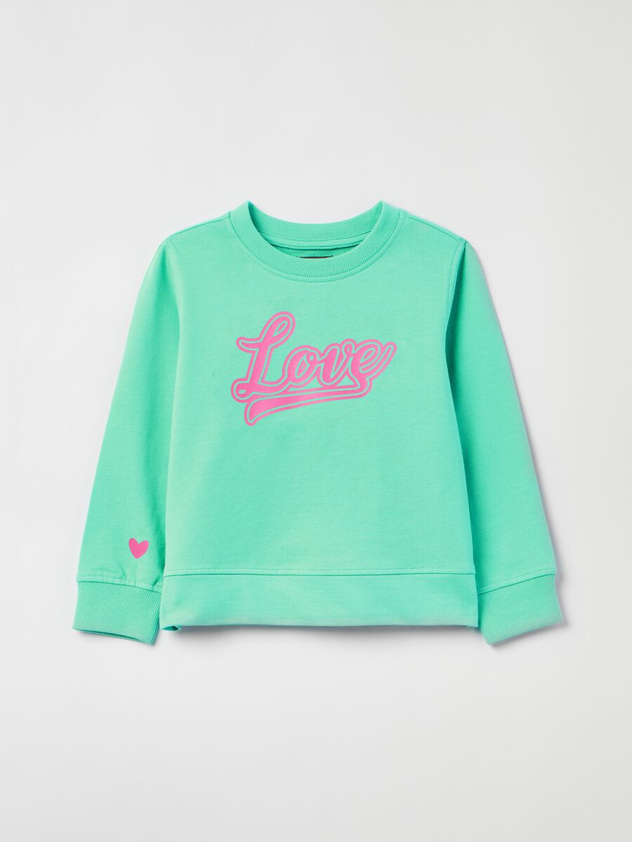 French terry sweatshirt with print_2