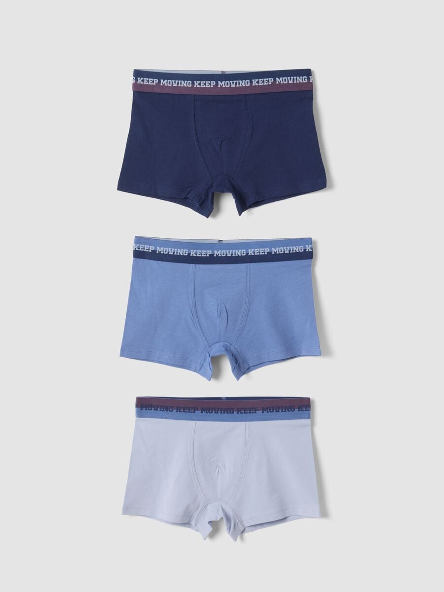 3-pack of navy, light blue and ice white stretch organic cotton boxers_0