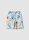 Multicolour pure cotton shorts_3