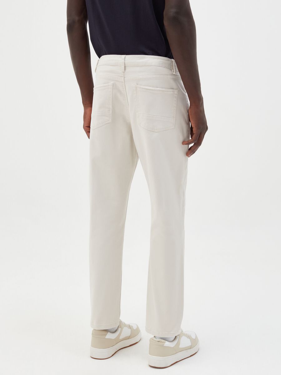 Five-pocket trousers in stretch twill_2