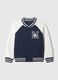 Varsity sweatshirt with Mickey Mouse print_0