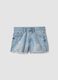 Hellblaue Denim-Shorts aus reiner Baumwolle f&uuml;r M&auml;dchen &ndash; Regular Fit_3