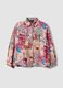 Camicia rosa in pura viscosa con fantasia e colletto classico per bambina_3