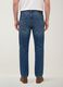 Blaue Regular Tapered Jeans aus Baumwoll- und Lyocell-Mix_2