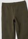 Green skinny-fit stretch cotton leggings_2