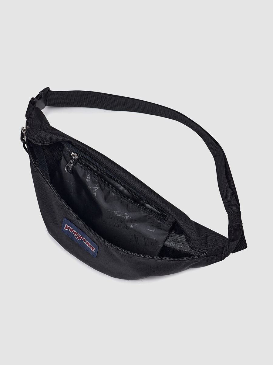 Marsupio nero con cintura regolabile_1