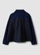 Blue pure cotton regular-fit shacket_6