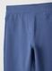 Girls' Blue Flare Fit Cotton Stretch Treggings_2