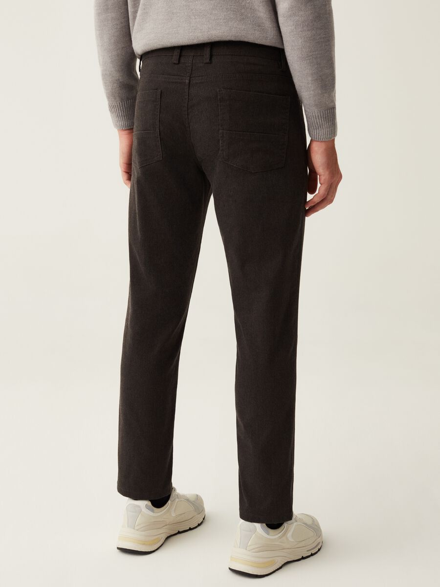 Five-pocket trousers in stretch twill_2