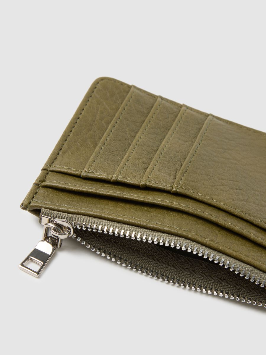 Green Document Holder with Zip_2