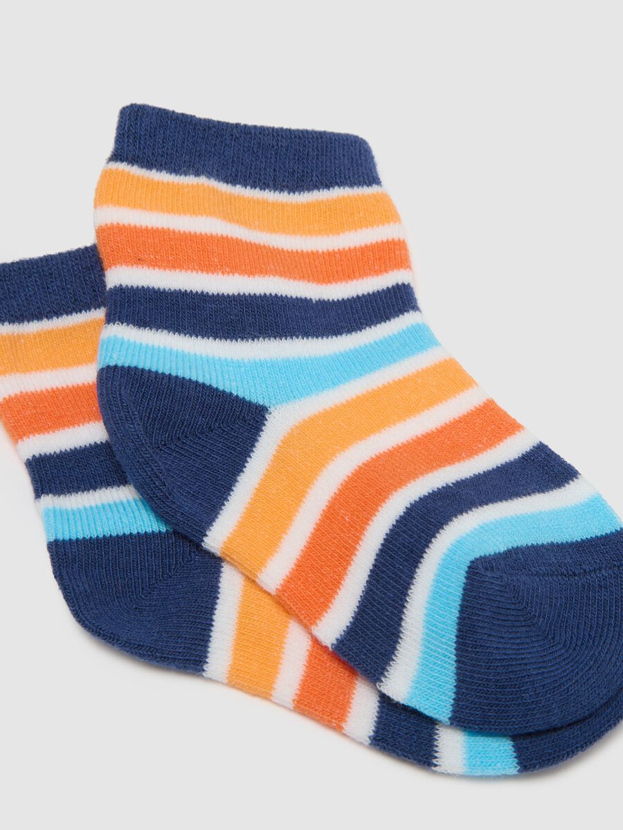 Dreierpack Bunte elastische Baumwollsocken f&uuml;r Babys_2