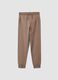 Beige Jogginghose aus Bio-Baumwolle_4