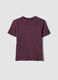 Perfect T-shirt Washed Wine_0