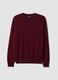 Roter Regular-Fit-Pullover aus reinem Kaschmir_0