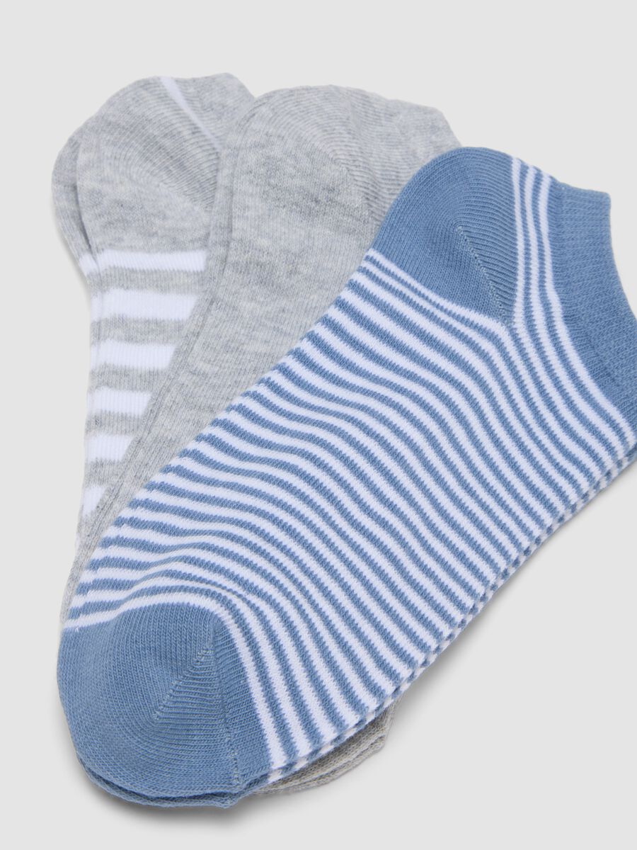 Pack of five pink organic cotton socks_1