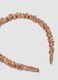 SINCERELY HAIR Mocha Satin Headband_1