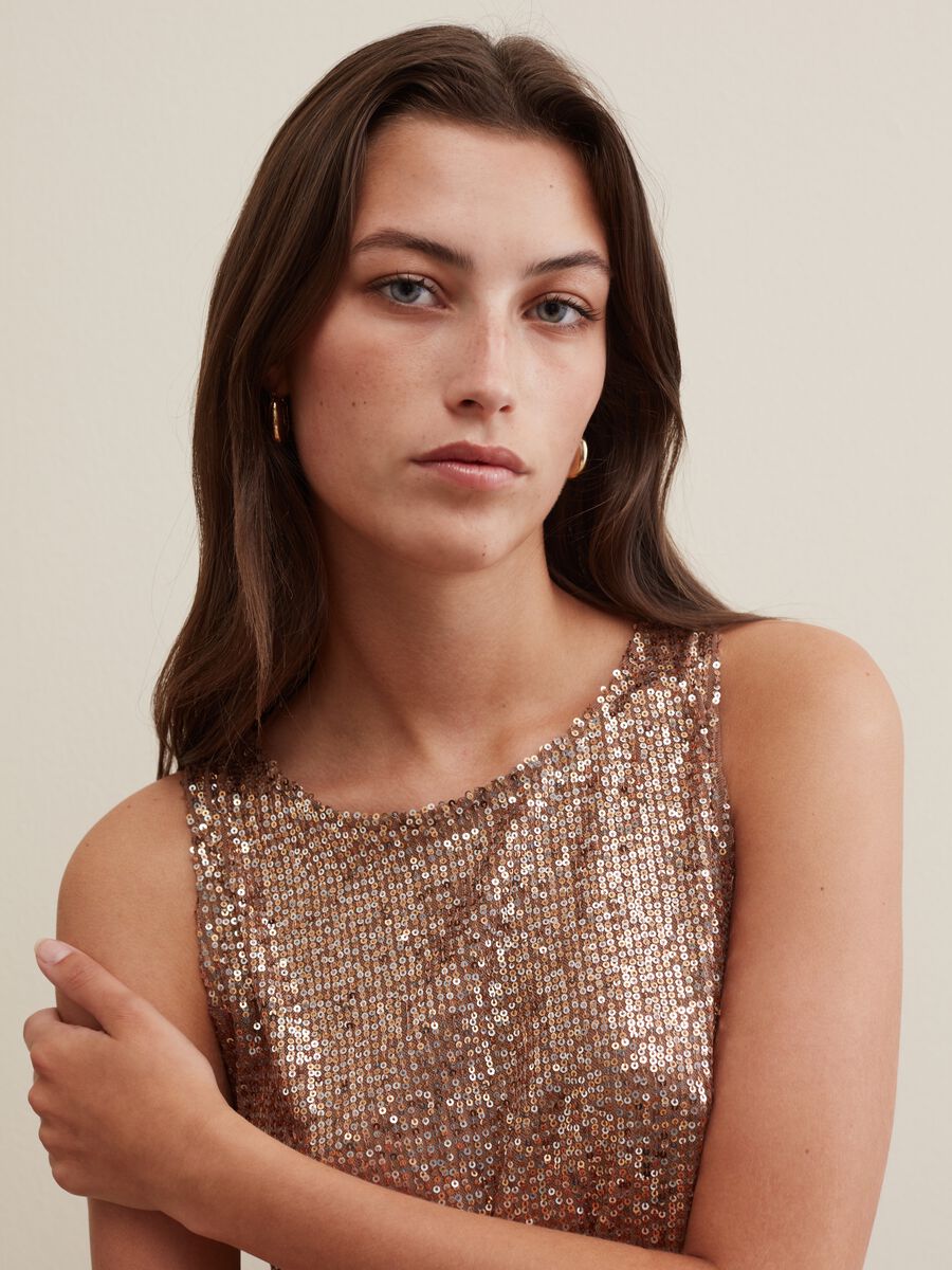 Tank top with sequins_3