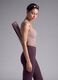 Pink cropped top in stretch fabric_0