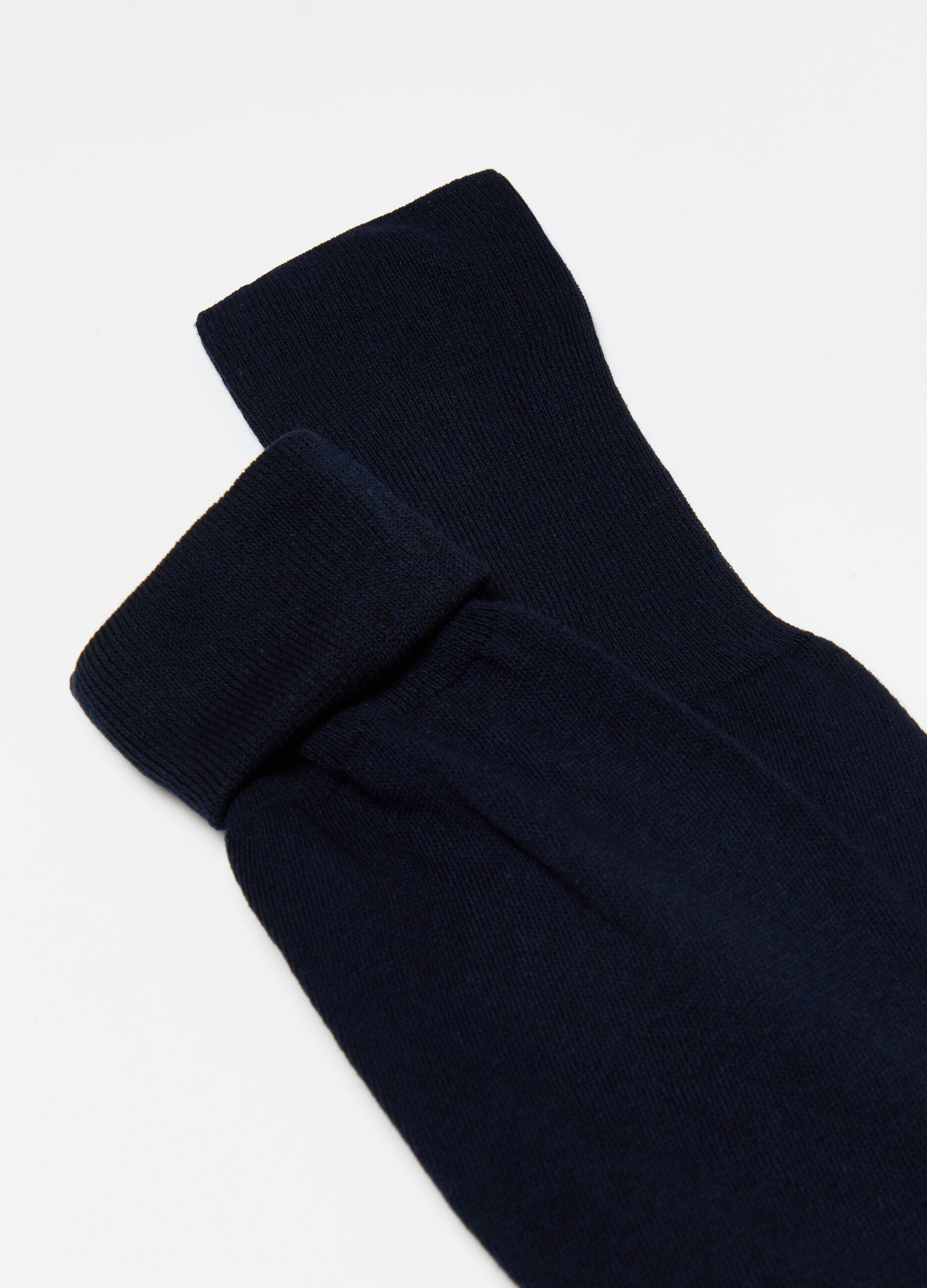 Pack dos calcetines largos de algodón orgánico