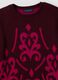 Red and pink jacquard wool-blend crew-neck jumper_1